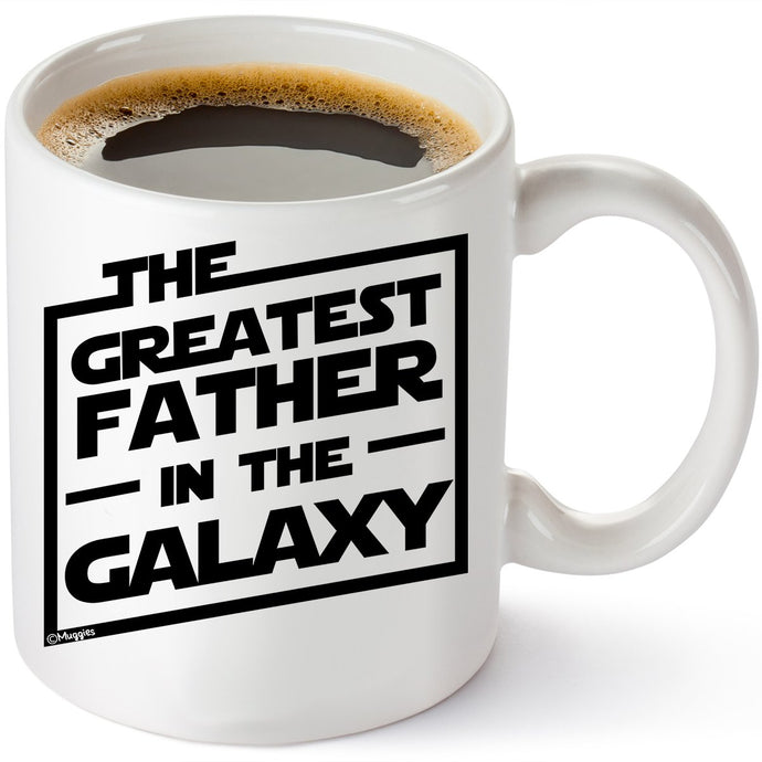 Muggies Greatest Father in The Galaxy 11oz. Coffee Tea Mug